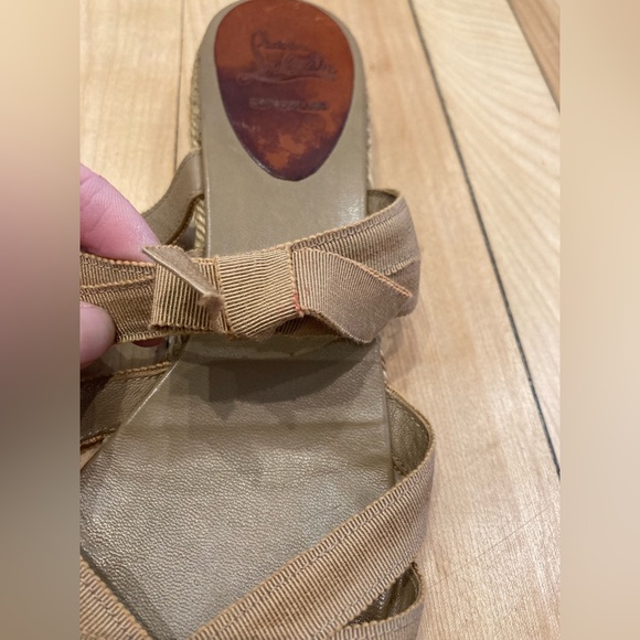 Louboutin flat espadrilles - Picture 4 of 4